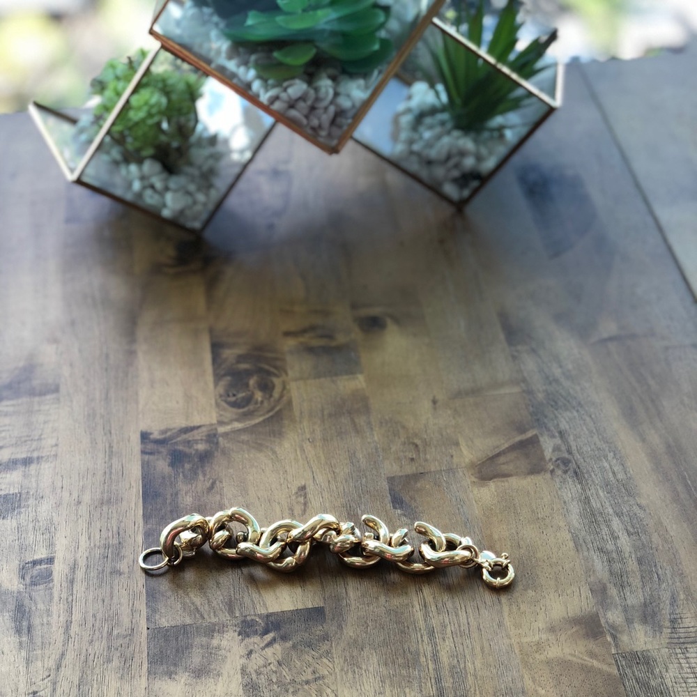 J Crew | Gold Chain Bracelet